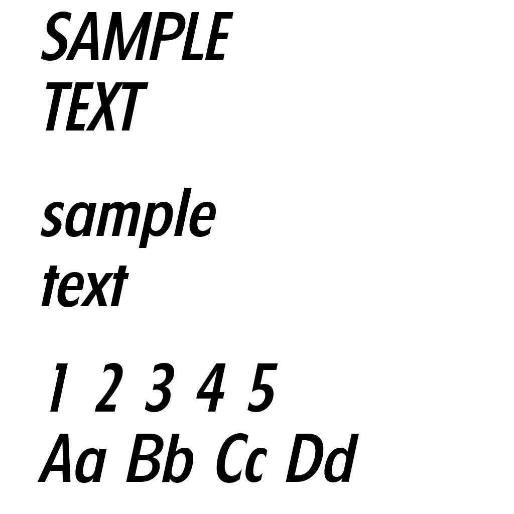 FloridaSerial-Medium-Italic