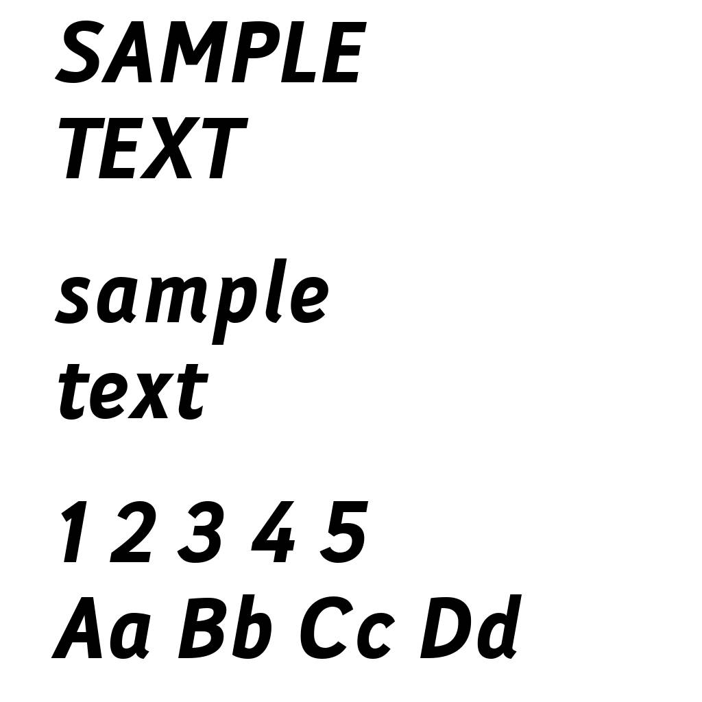 Folder Bold Italic