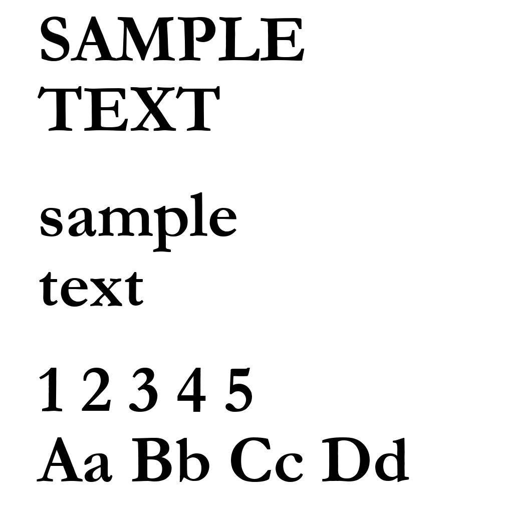 Garamond Bold