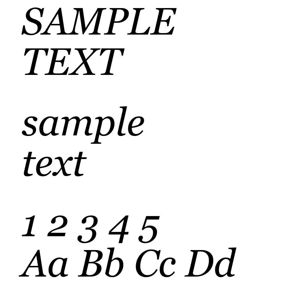 Georgia Italic