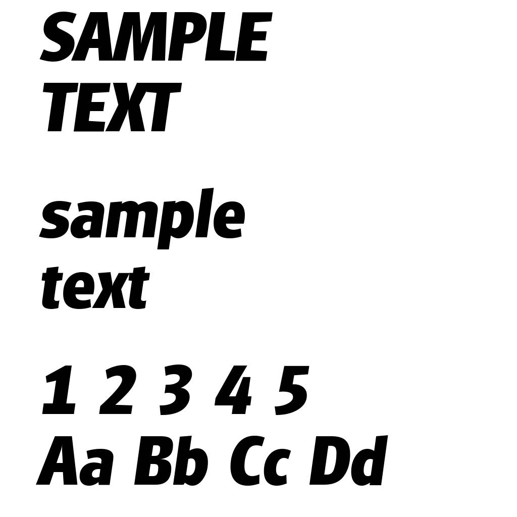 GlasgowSerial-Xbold-Italic