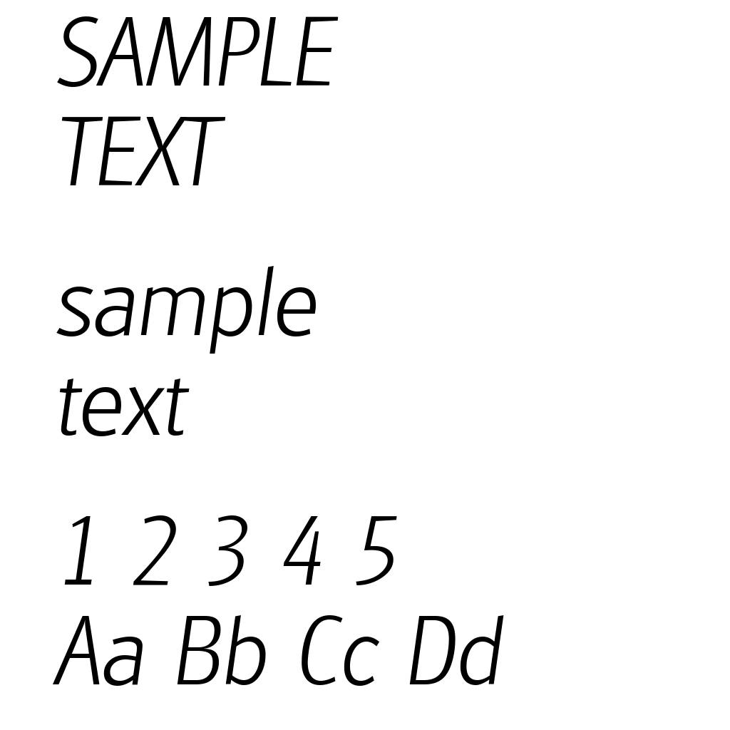 GlasgowSerial-Xlight-Italic