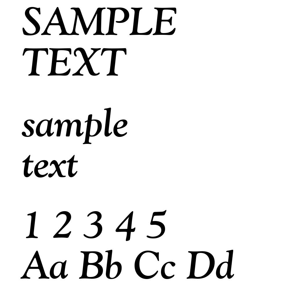Goudy Old Style Bold Italic BT