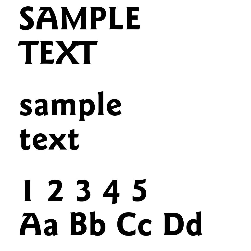 Goudy Sans Bold BT