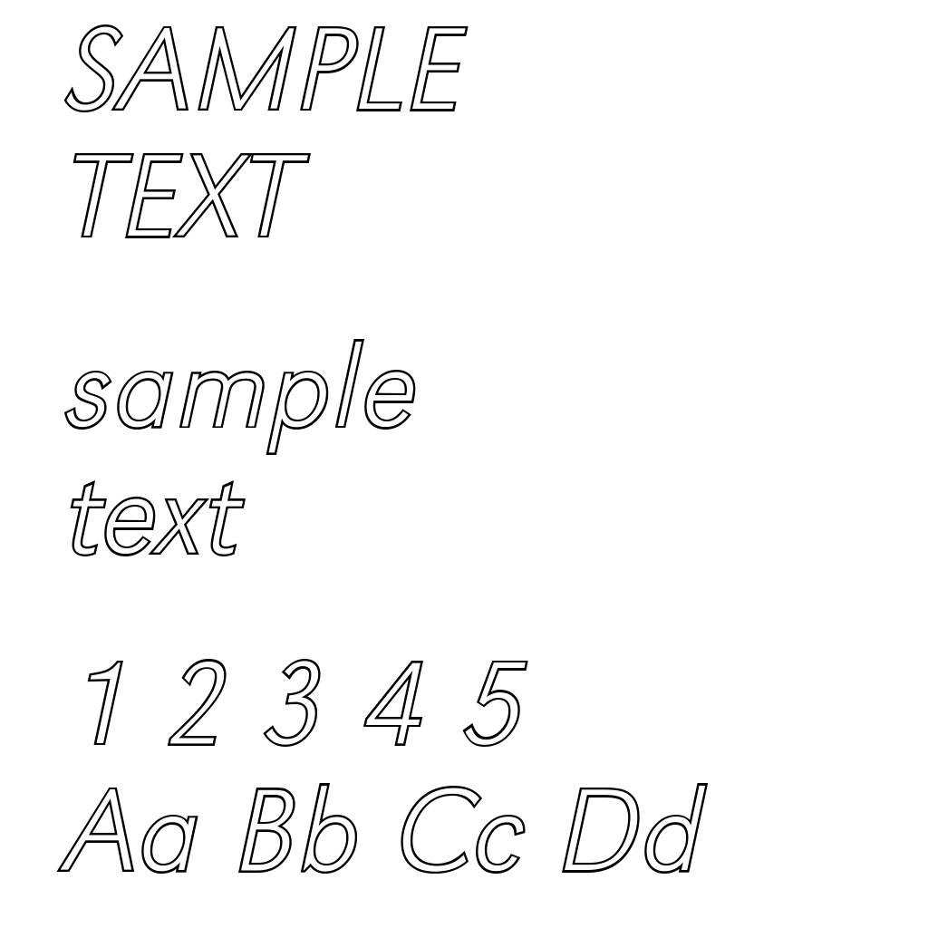 GroteskOu-Xlight-Italic
