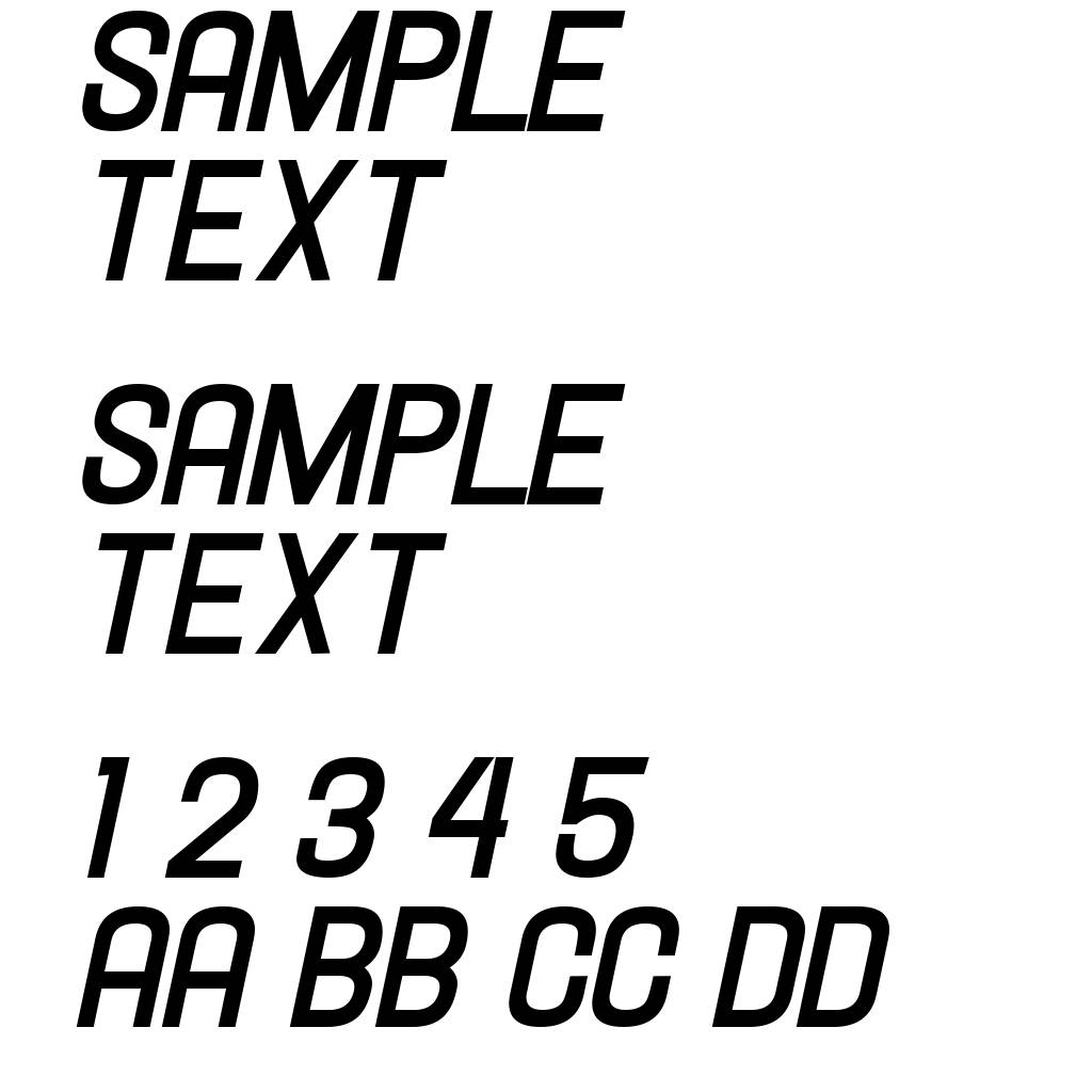 Hallandale Bold Italic JL