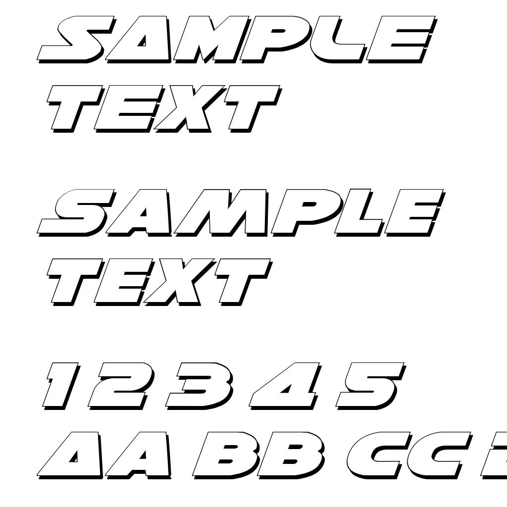 Han Solo Exp Shadow Italic