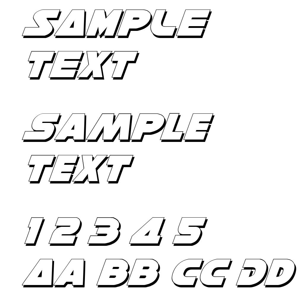Han Solo Shadow Italic