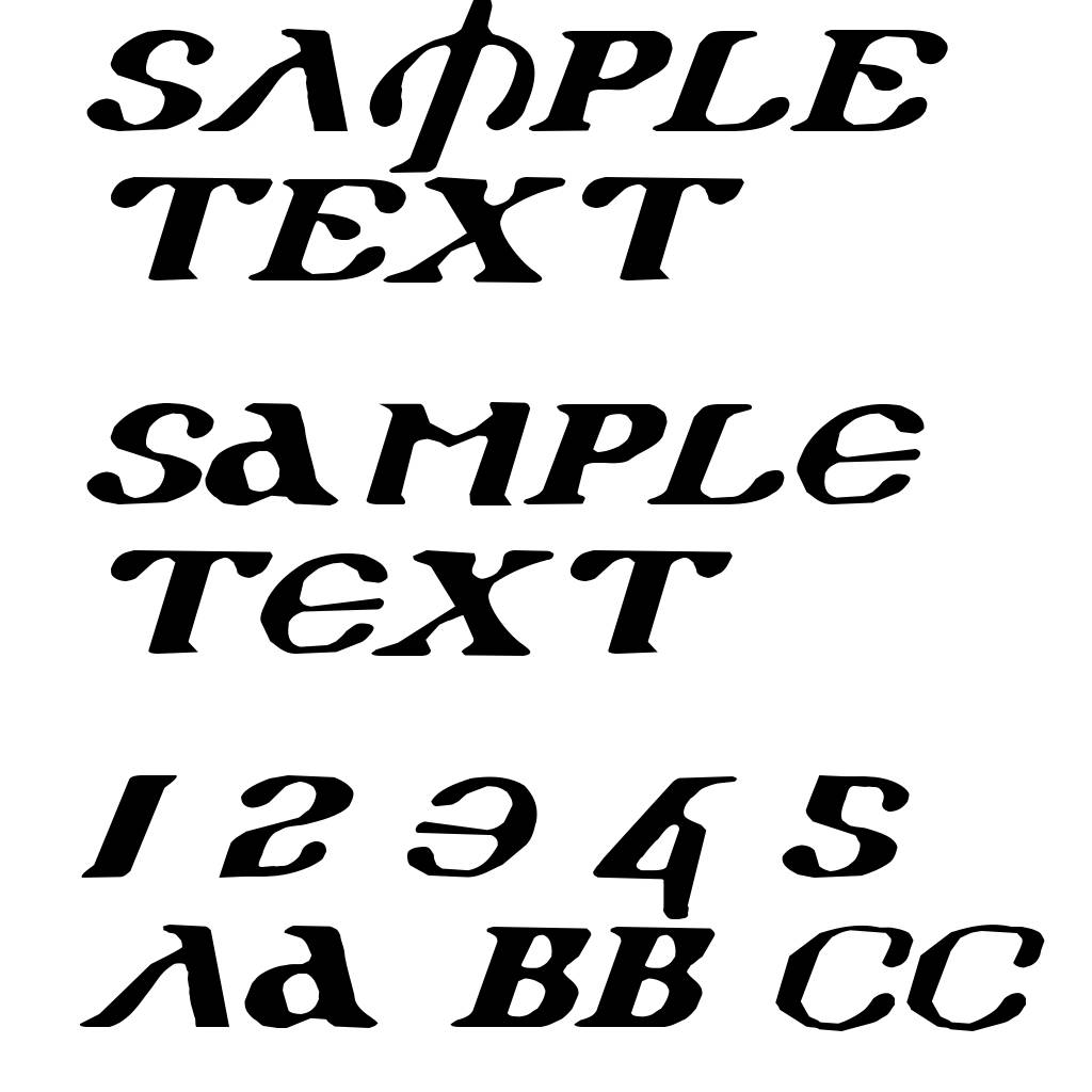 Holy Empire Expanded Italic