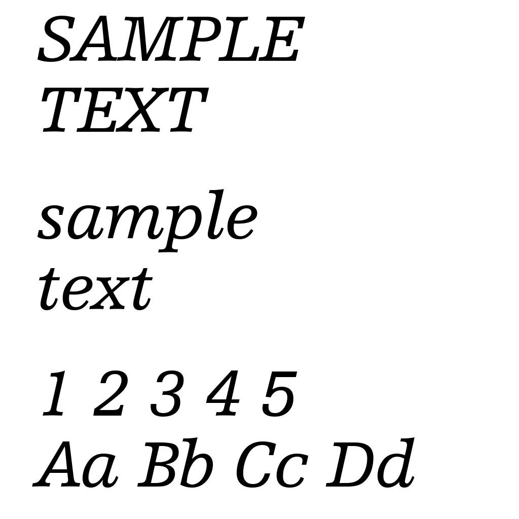 Humanist Slabserif 712 Italic BT