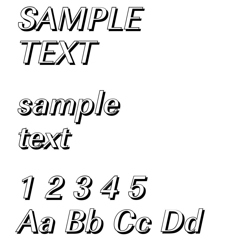 ImperialSh-Medium-Italic