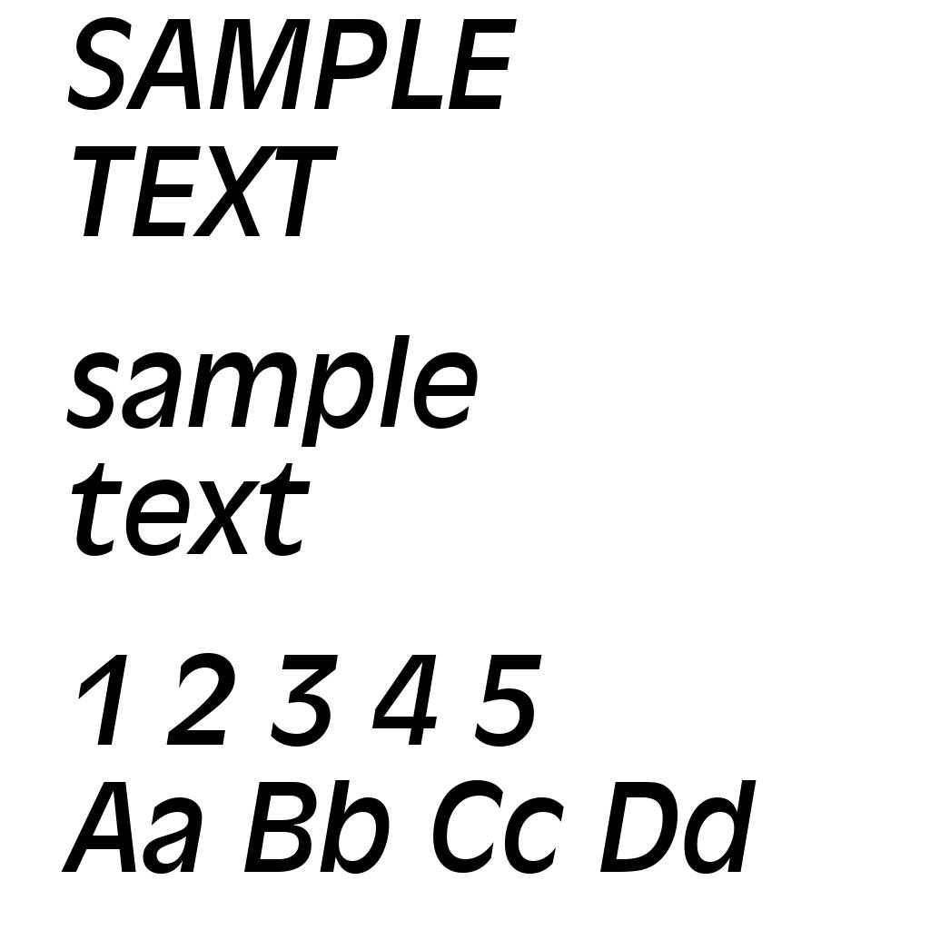 Incised 901 Italic BT
