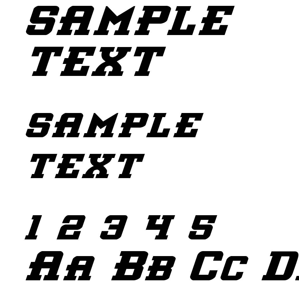 Interceptor Bold Italic