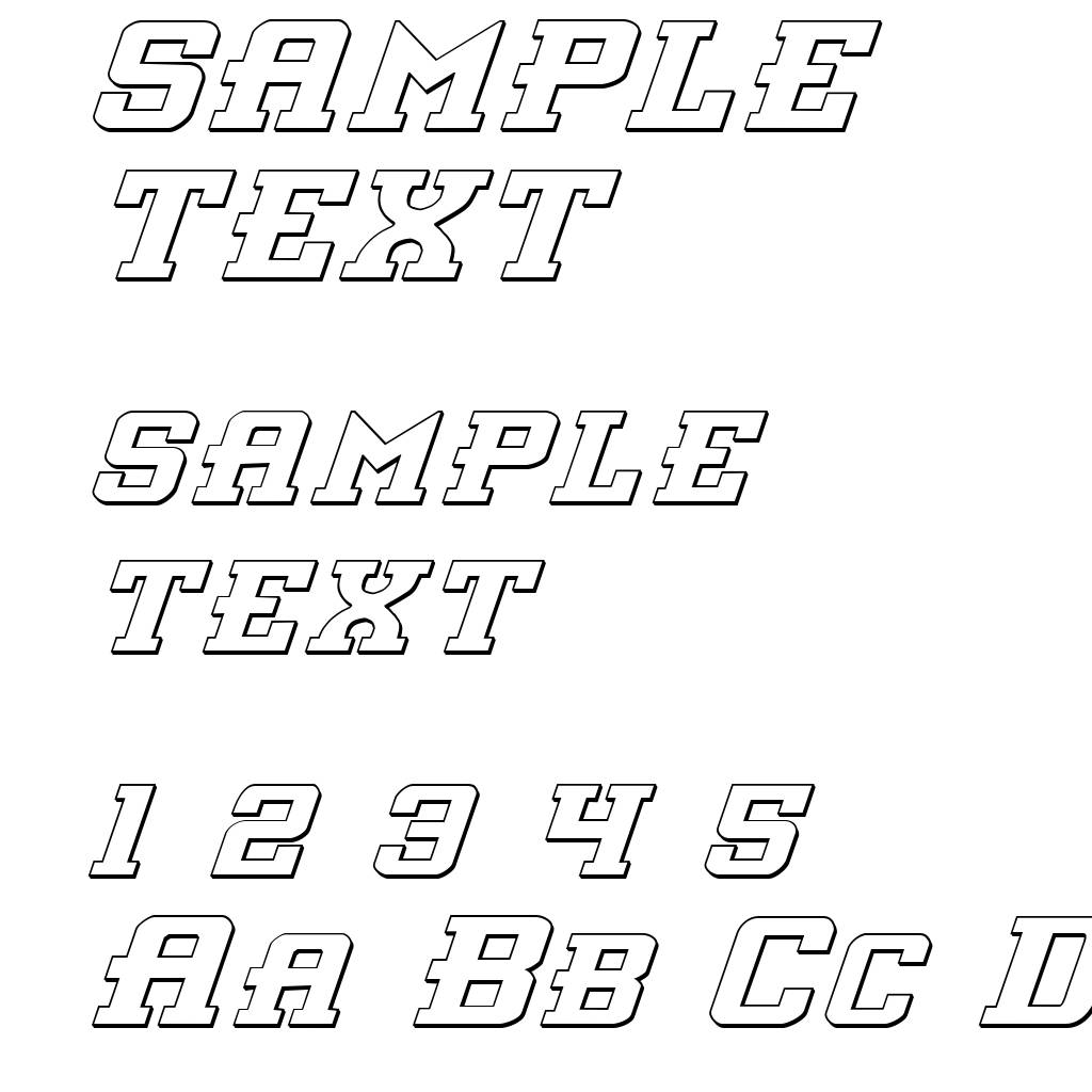 Interceptor Shadow Italic