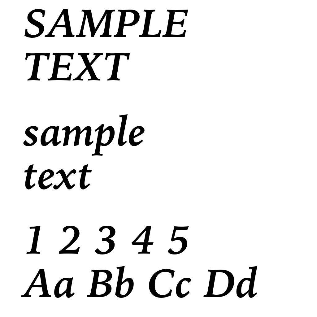 Bitstream Iowan Old Style Bold Italic BT