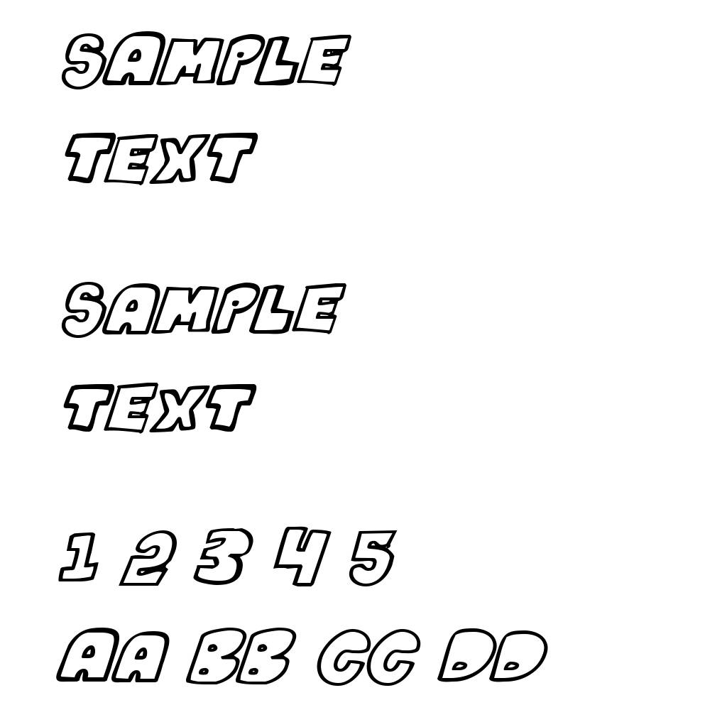 Kartoons Italic