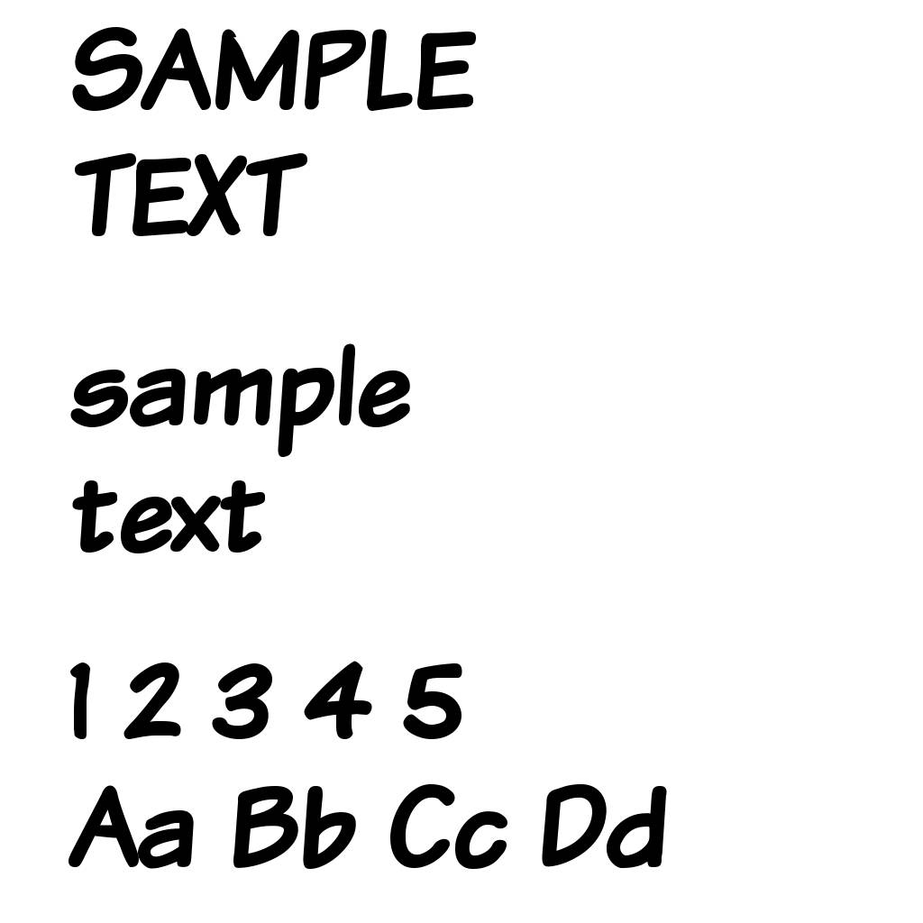 Komika Text Bold