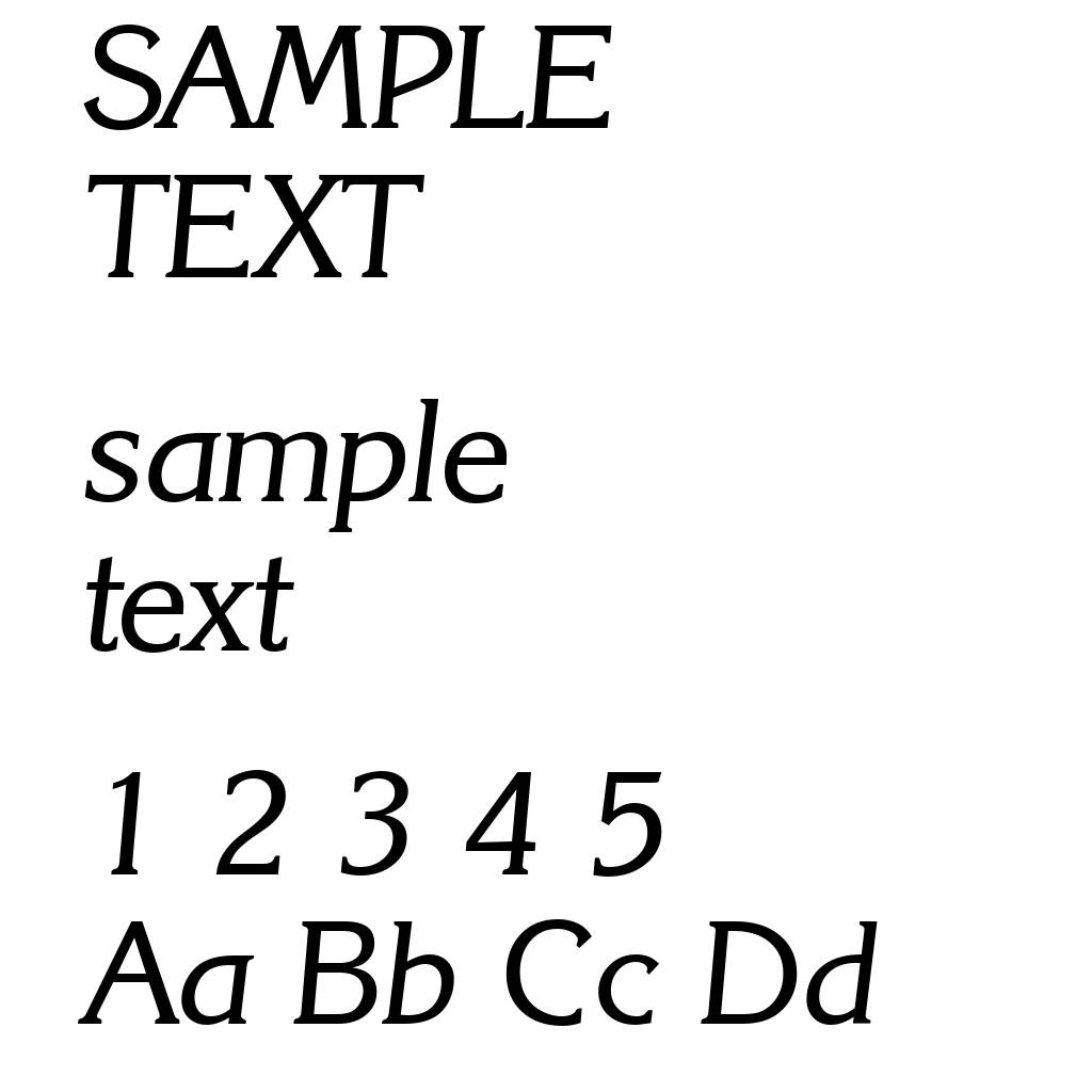 KorinthSerial-Italic