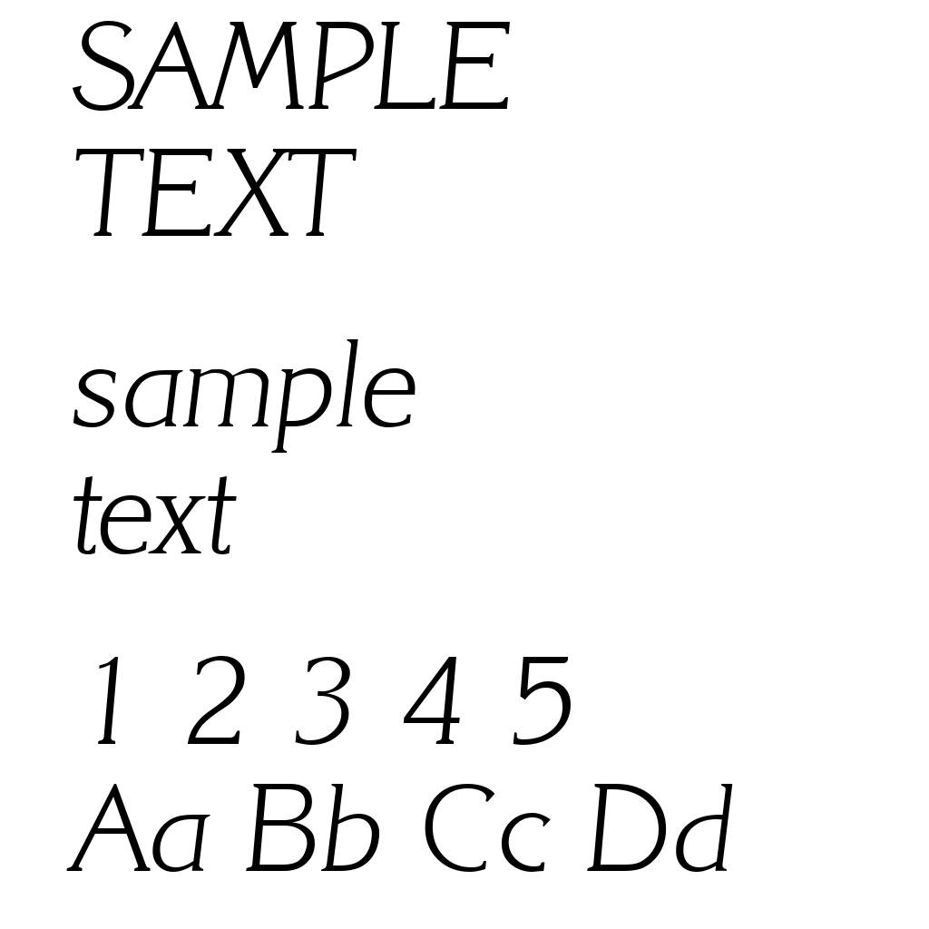 KorinthSerial-Xlight-Italic
