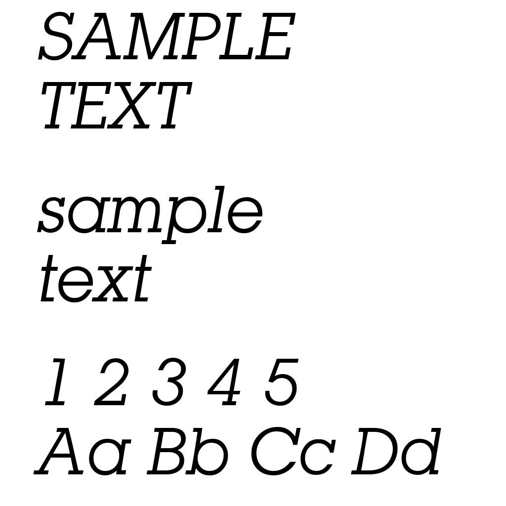 L850-Slab-Italic