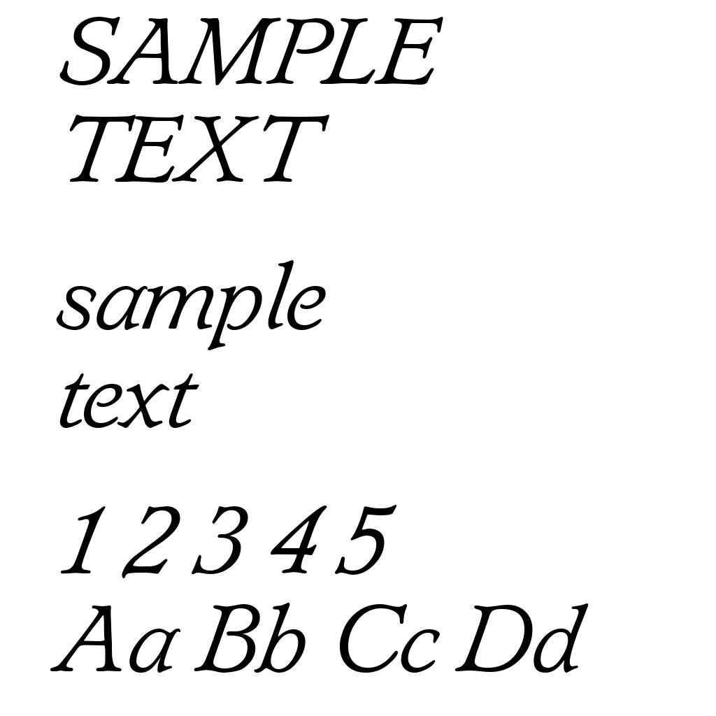 L890-Roman-Italic