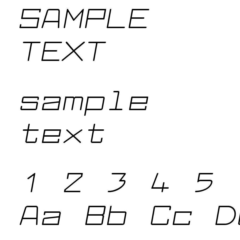 Larabiefont Extended Italic