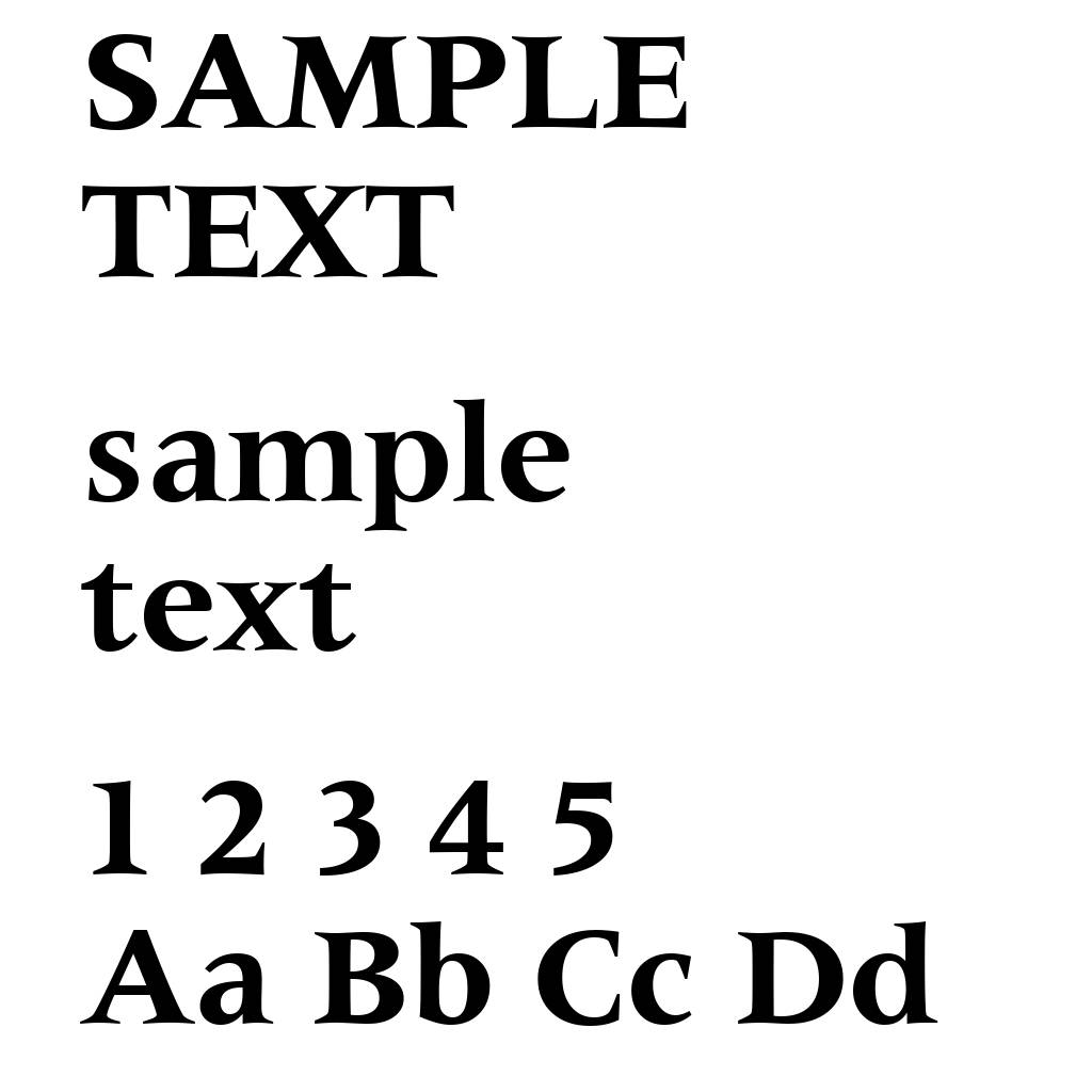 Latin 725 Bold BT