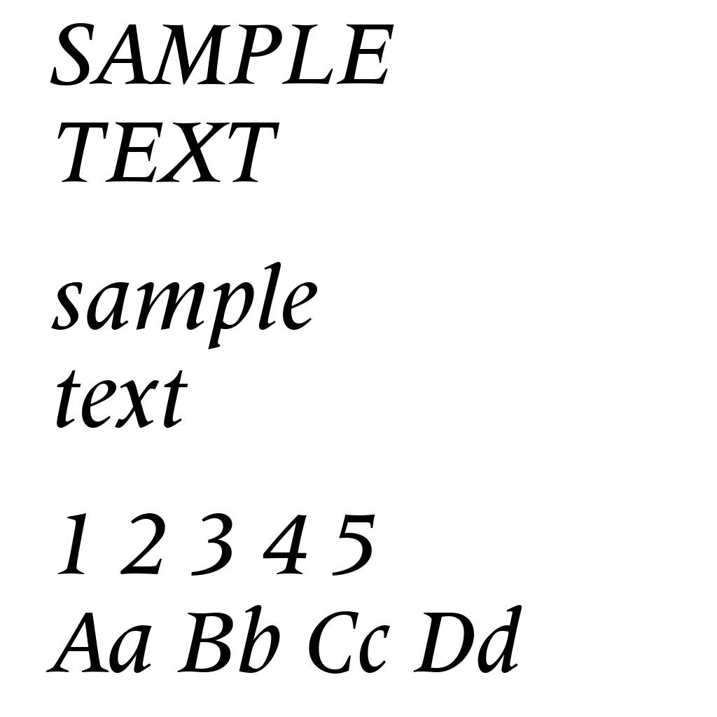 Latin 725 Medium Italic BT
