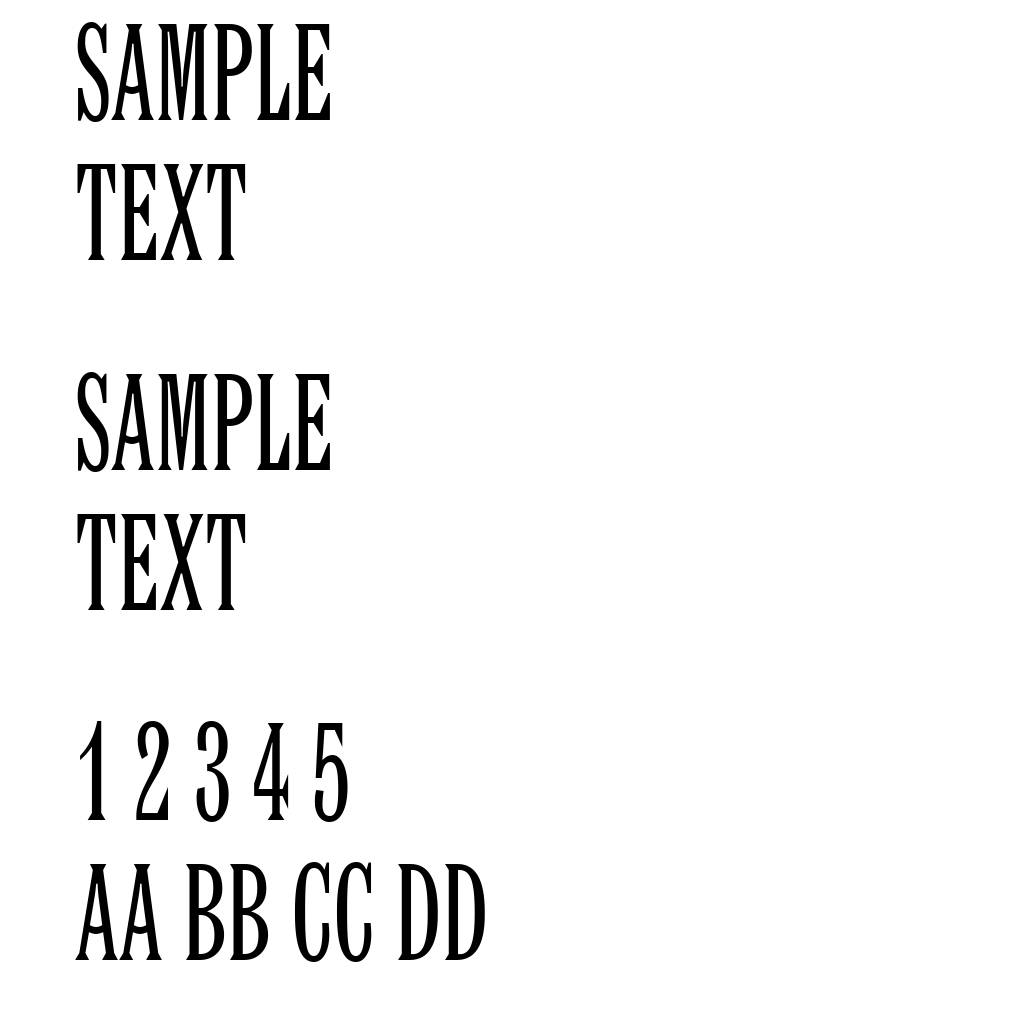 Latin Extra Condensed BT