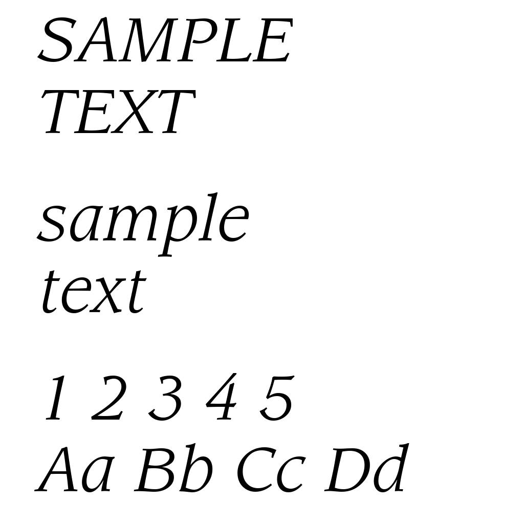 Leawood Book Italic BT