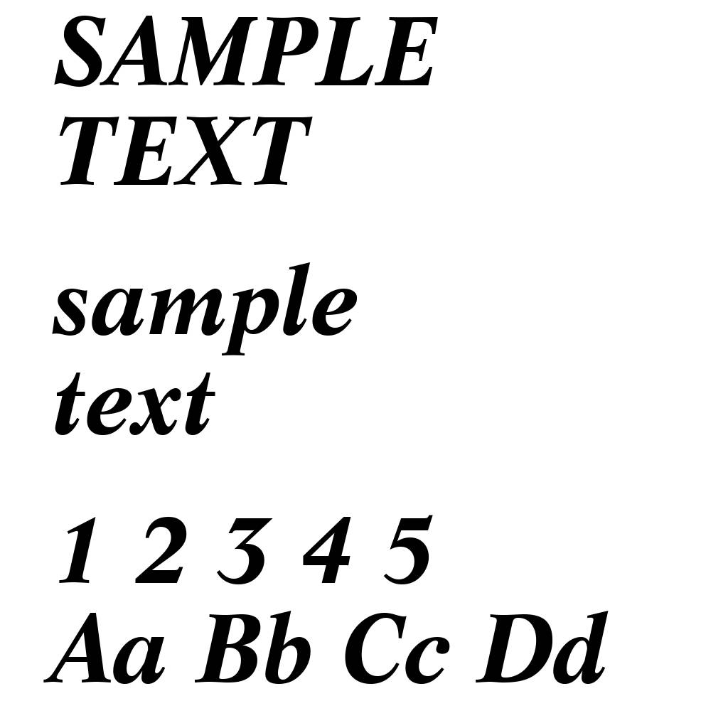 Life Bold Italic BT