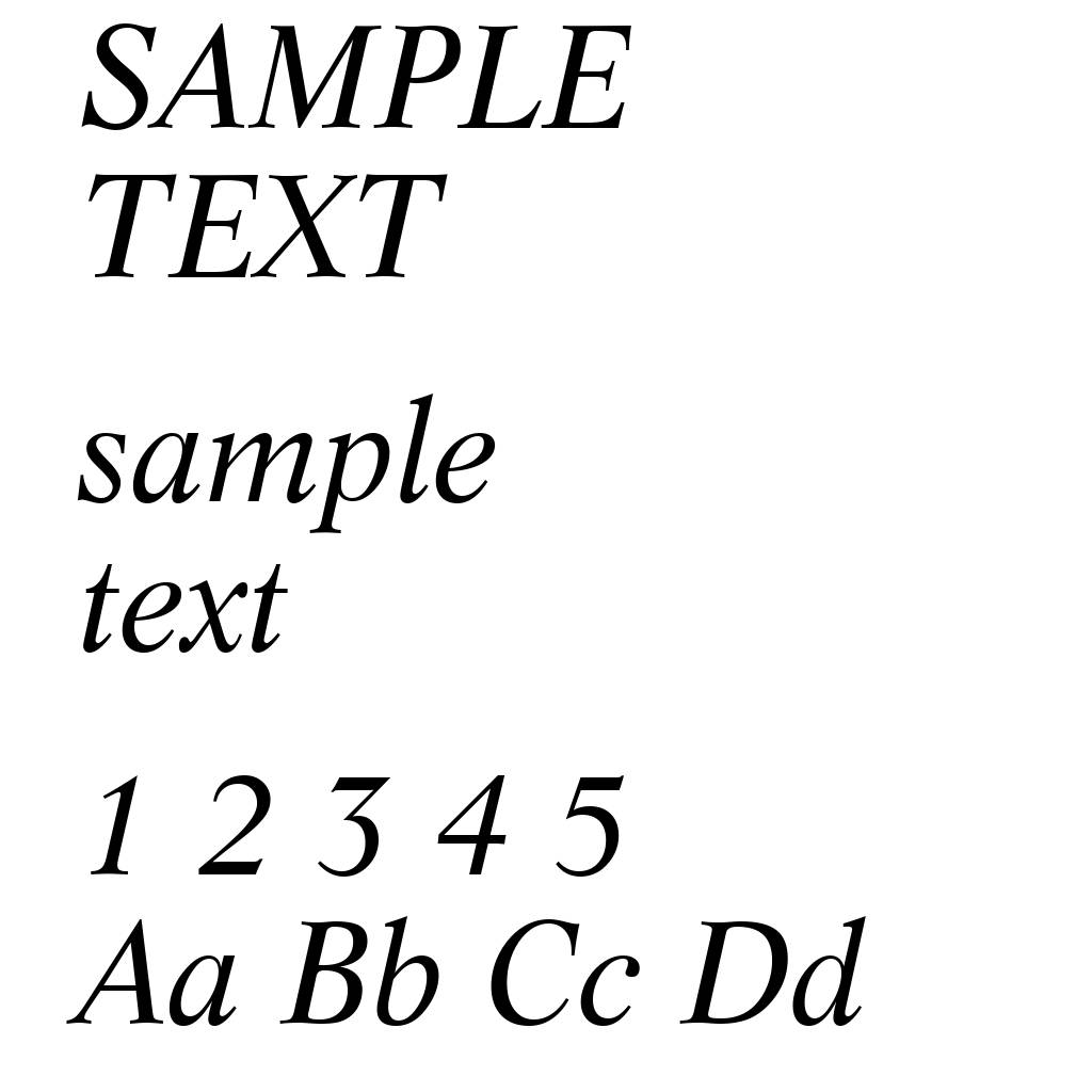 Life Italic BT