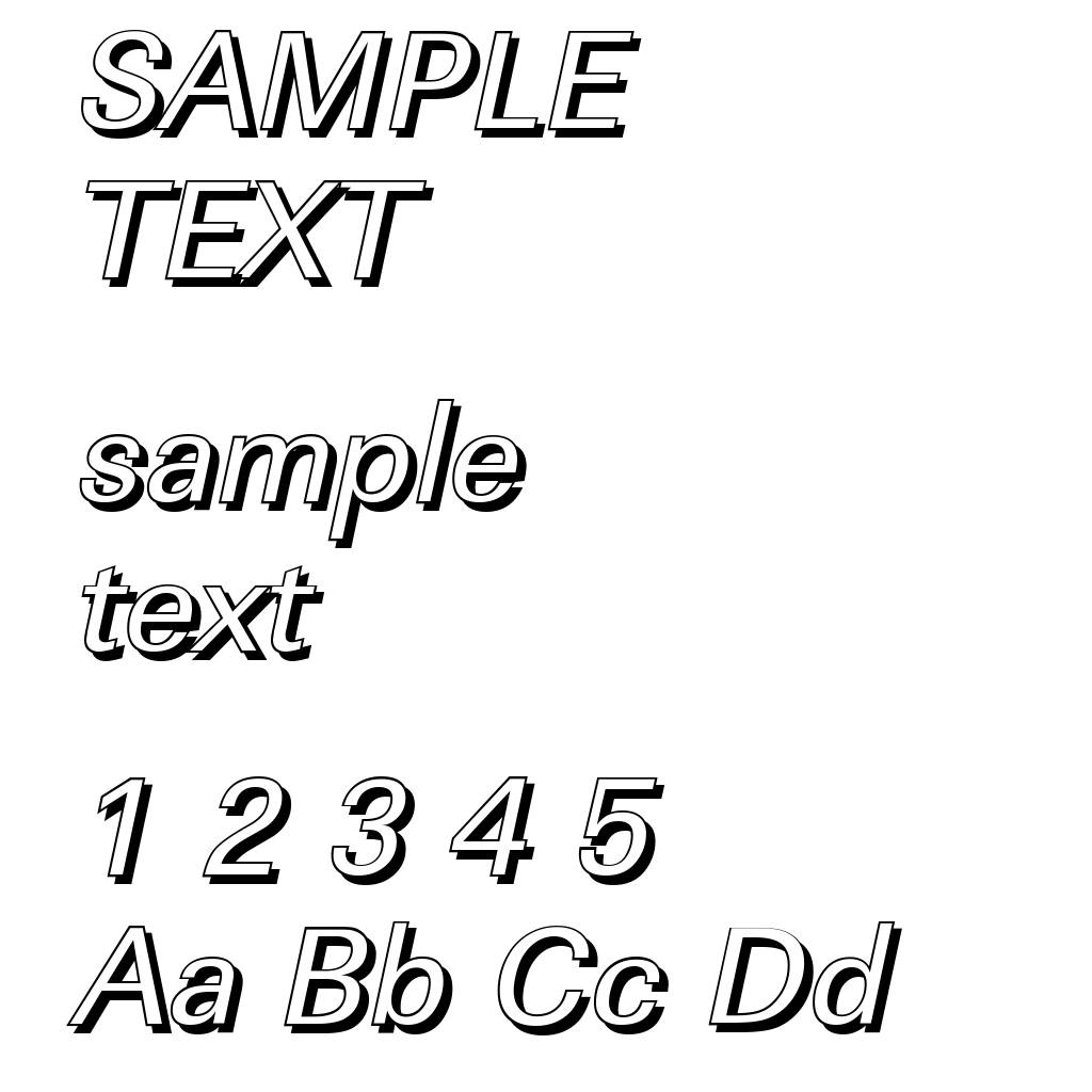 LinearSh-Italic