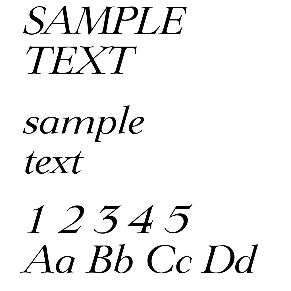 LingwoodSerial-Italic