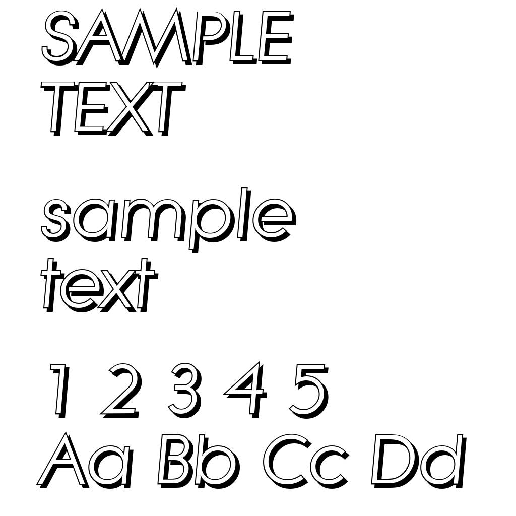 LiteraShadow-Italic