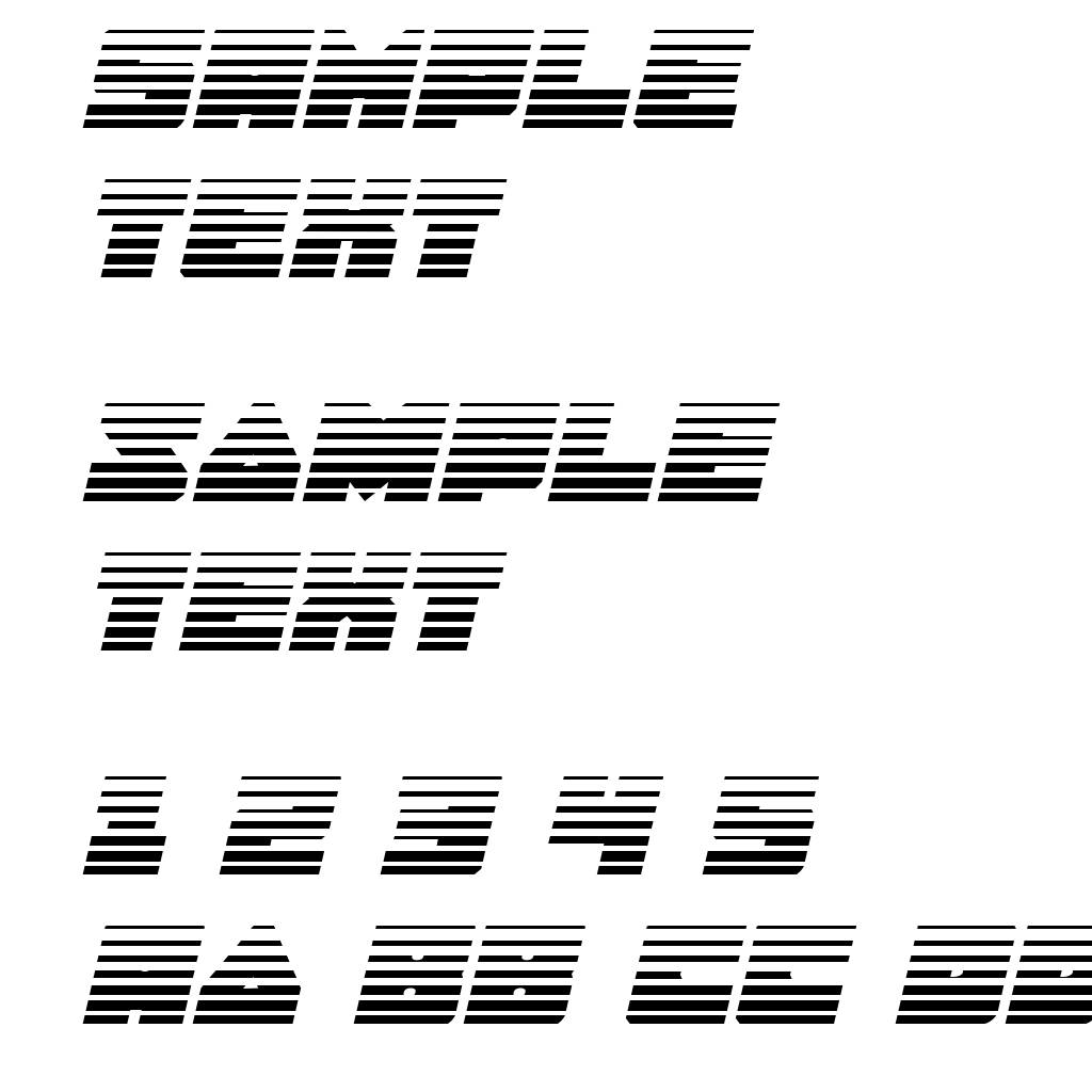Lobo Tommy Gradient Italic