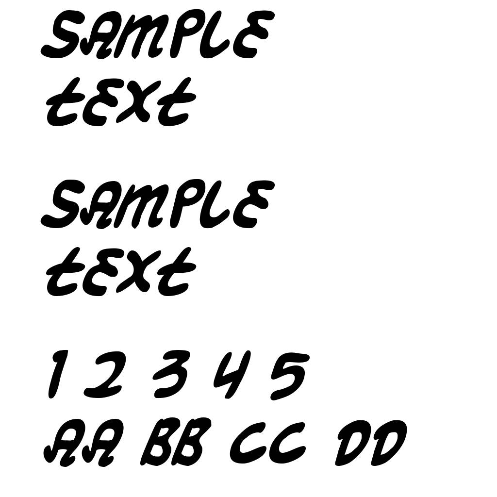 Magic Beans Condensed Italic
