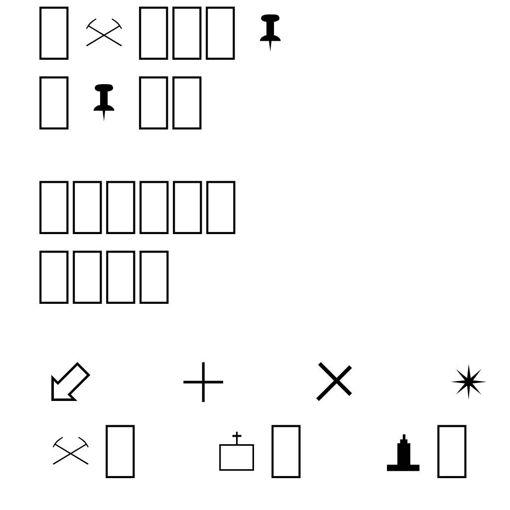 Map Symbols