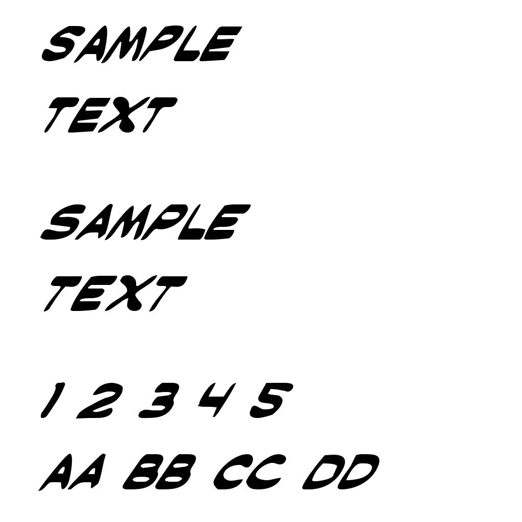 Masked Marvel Italic