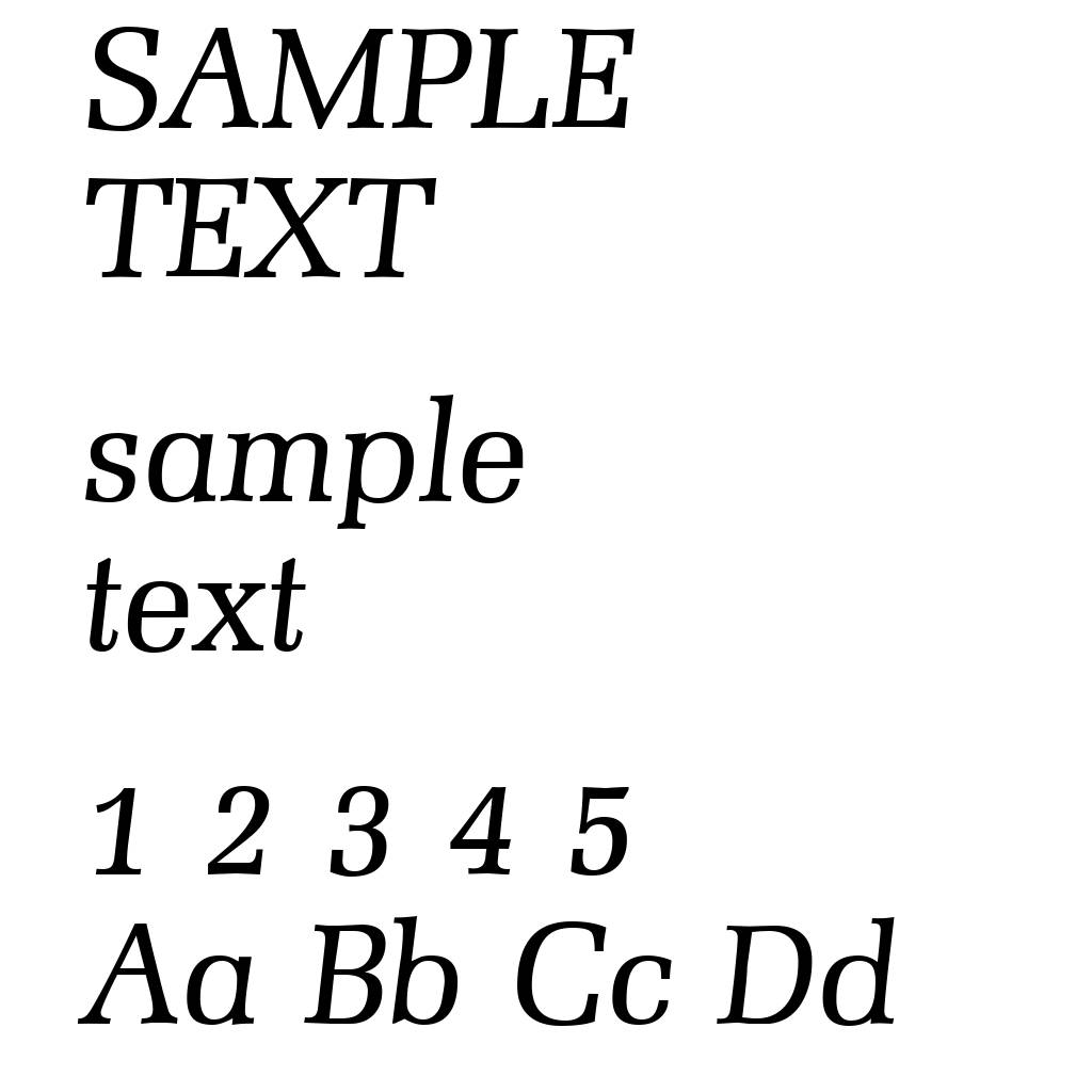 Melmac-Italic