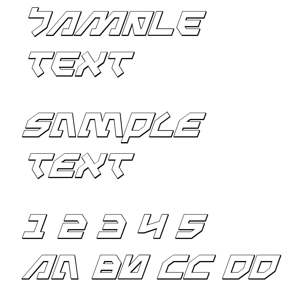 Metal Storm 3D Italic