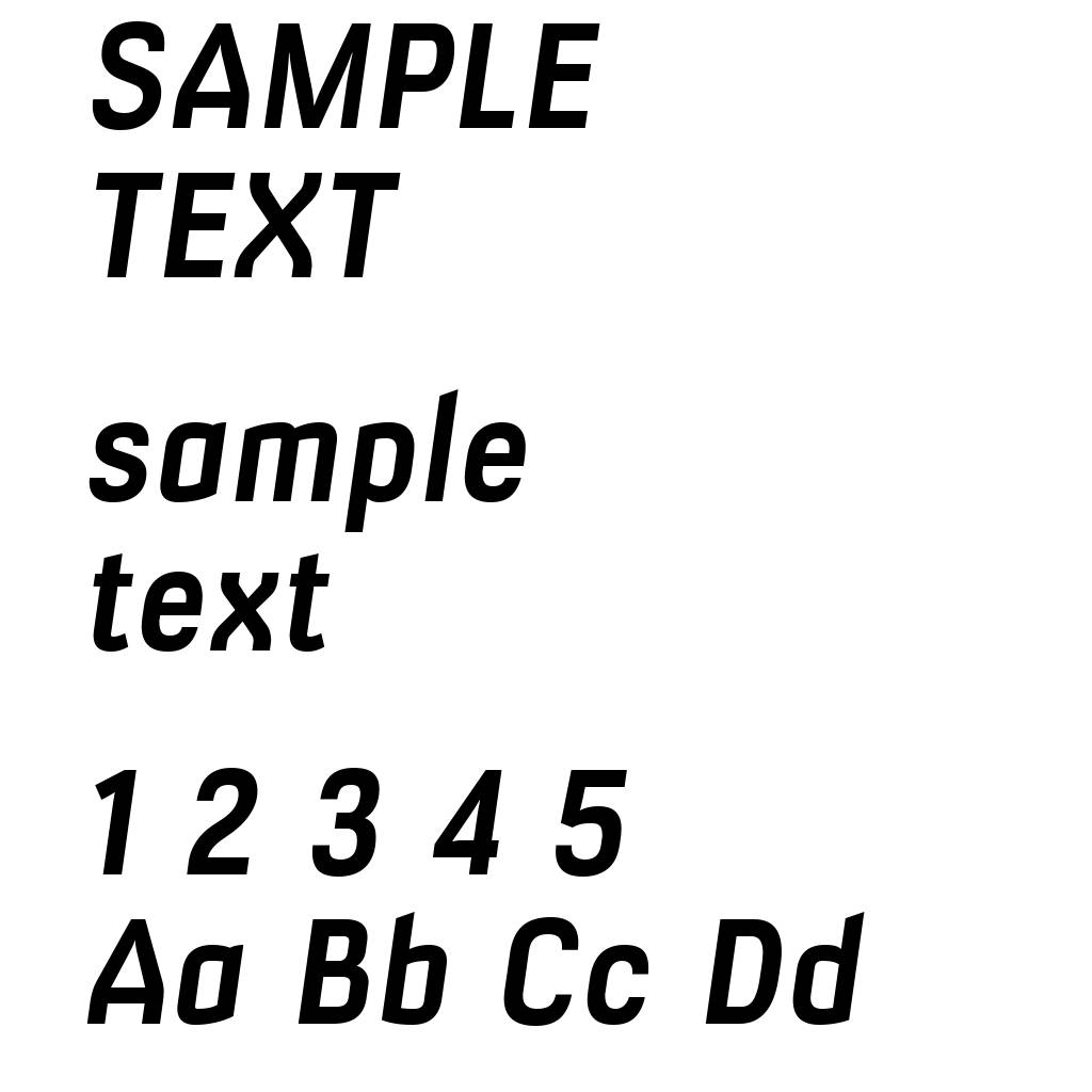 Milibus Rg Bold Italic