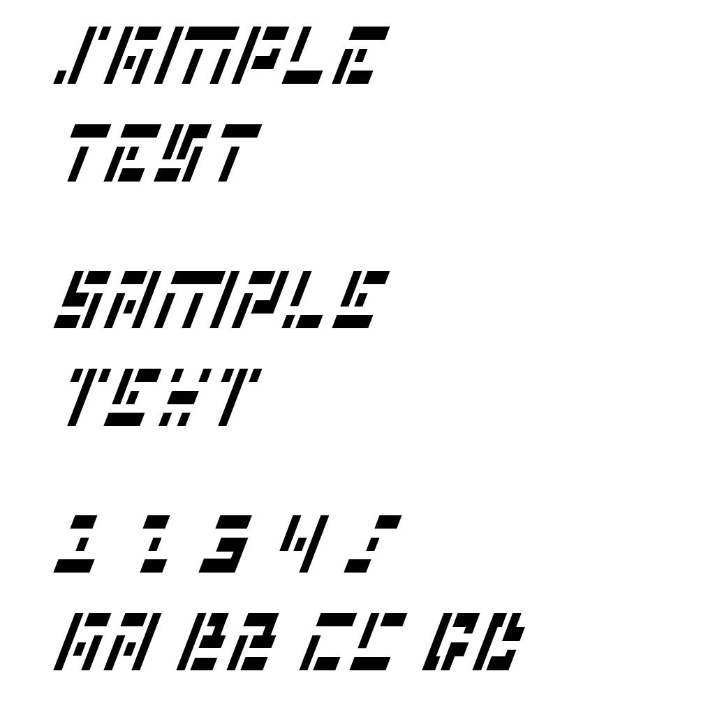 Missile Man Italic Cond