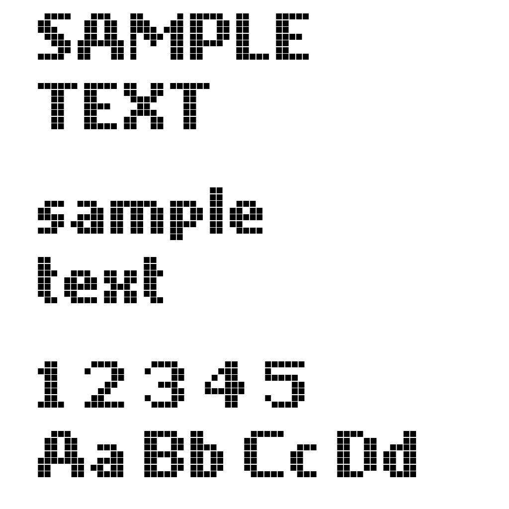 Mobile Font