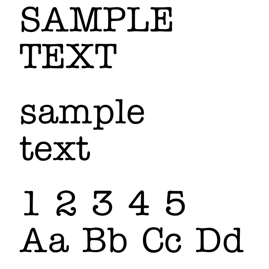 ModernTypewriter-Regular