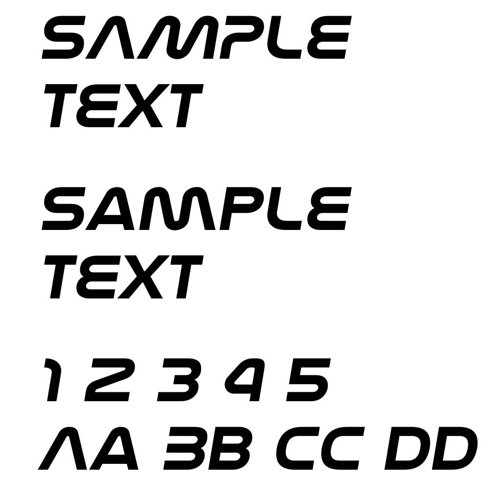 Nasalization Extended Bold Italic