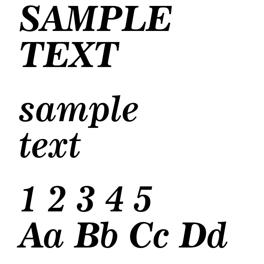 News 705 Bold Italic BT