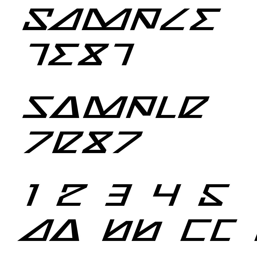 Nick Turbo Expanded Italic