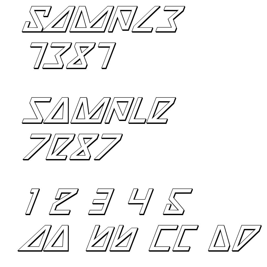 Nick Turbo Italic 3D