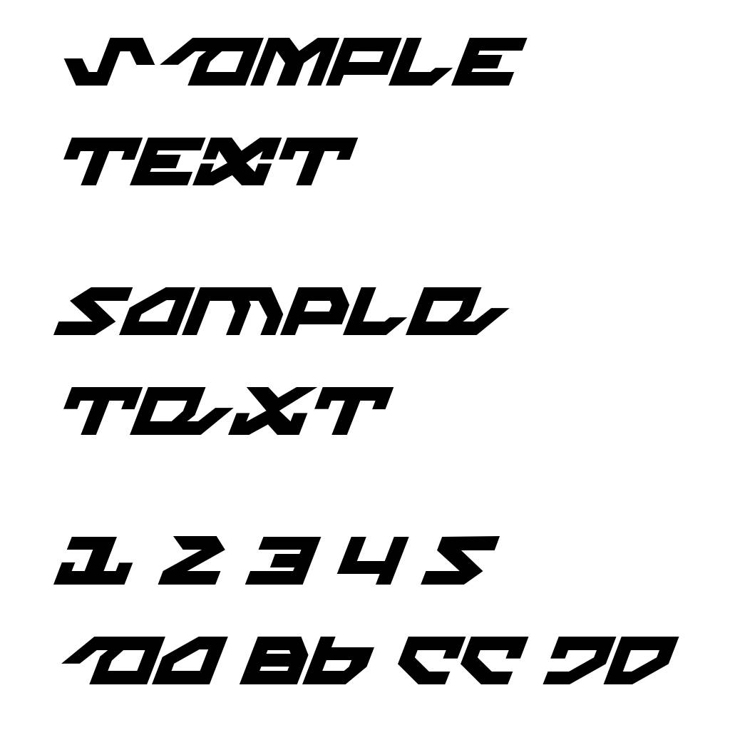Nightrunner Condensed Italic